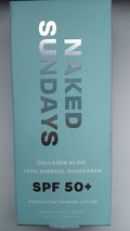 Naked Sundays Collagen Glow 100% Mineral Sunscreen SPF 50+