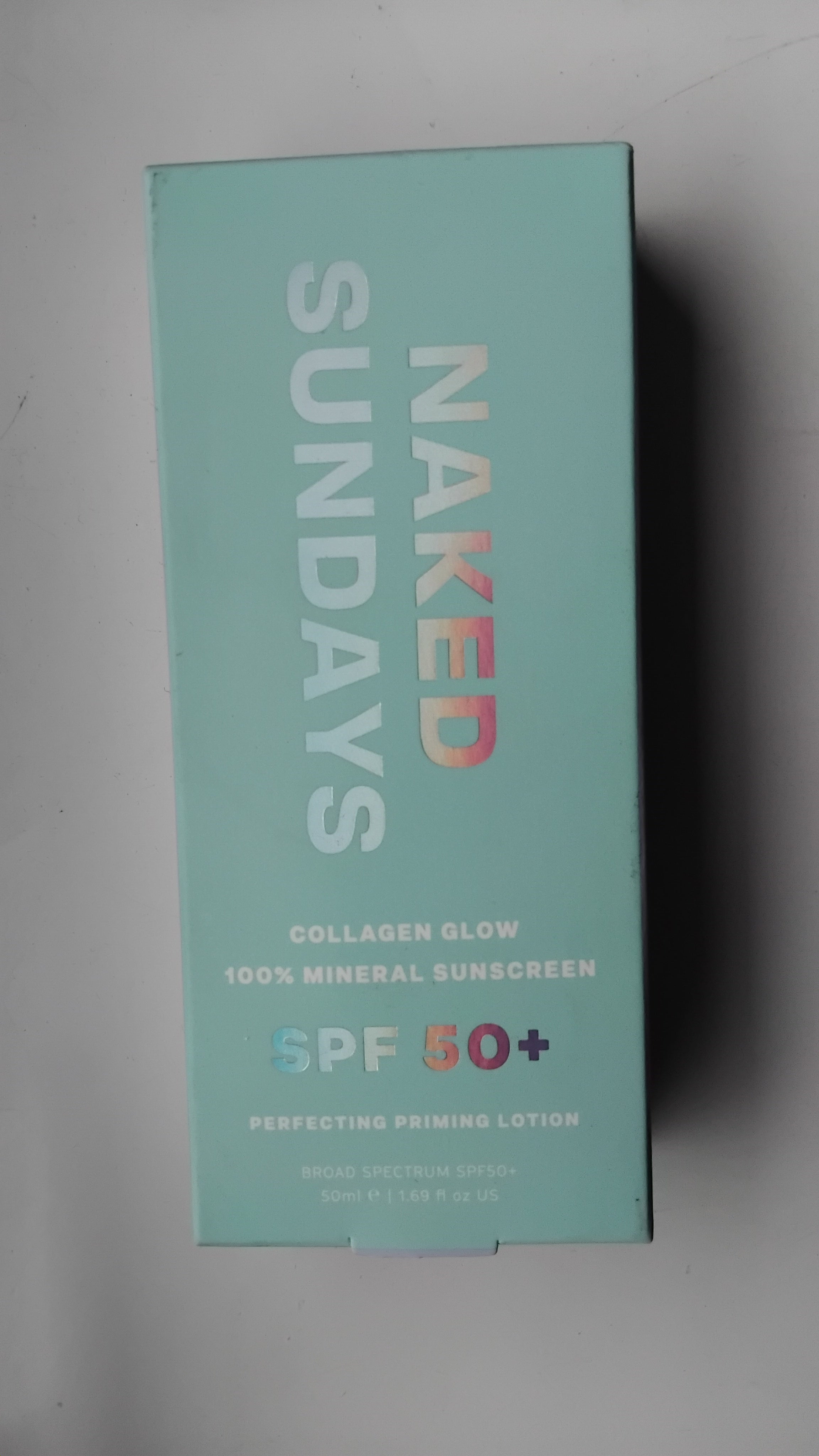 Naked Sundays Collagen Glow 100% Mineral Sunscreen SPF 50+