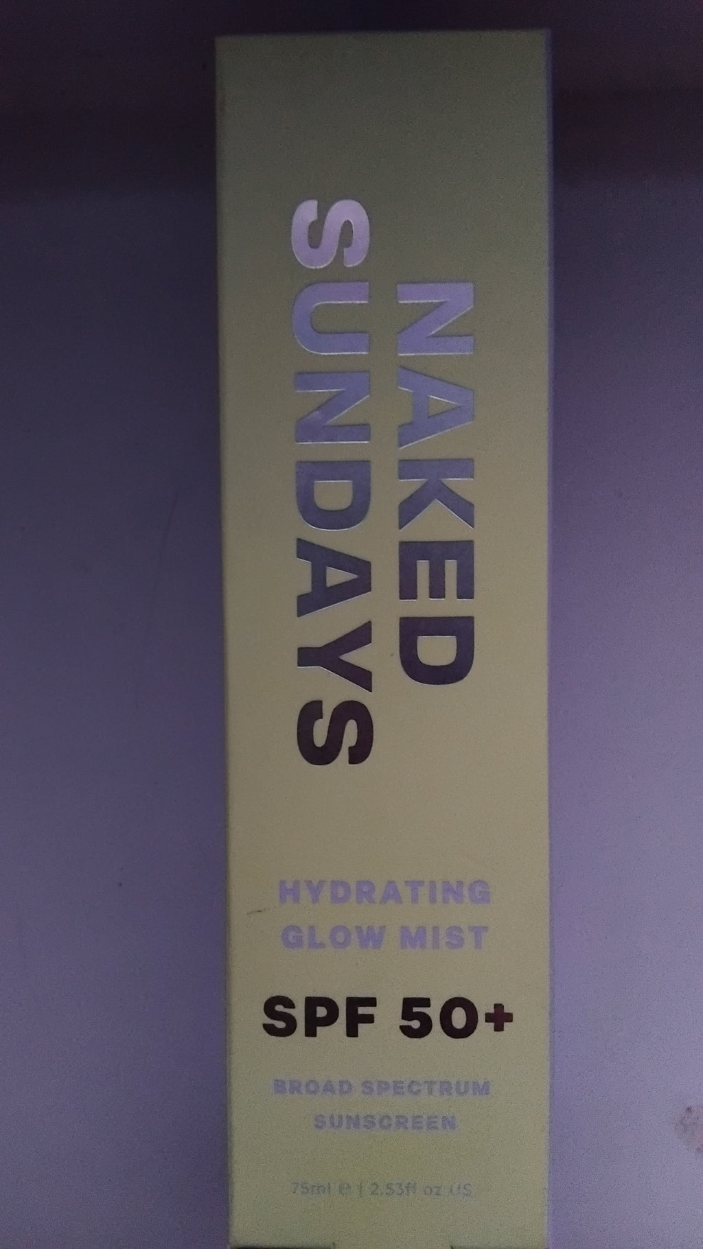 Naked Sundays Hydrating Glow Mist SPF 50+
