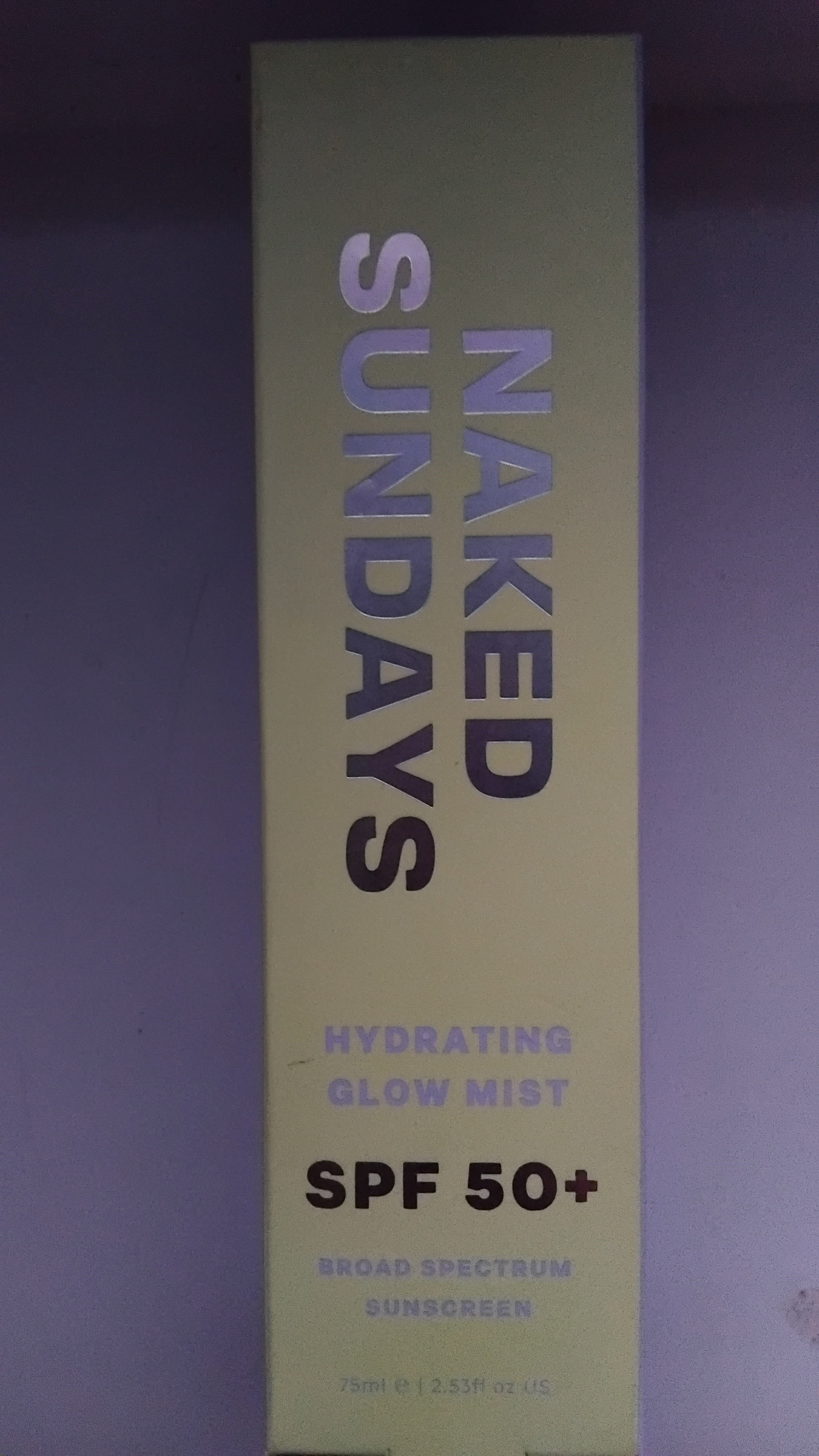 Naked Sundays Hydrating Glow Mist SPF 50+